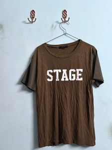 Olive STAGE Regular Tshirt