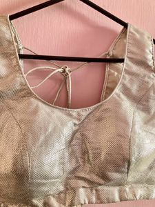 Silver Sequenced Party Wear