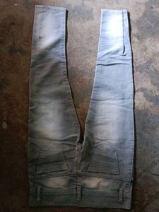 Distressed Corduroy Pants