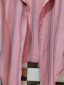 Striped Pink Shirt