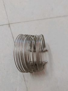Silver Bangle Bracelet