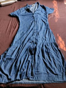Denim Maxi Dress