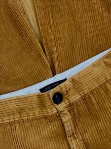 Zara Mustard Corduroy Midi Skirt