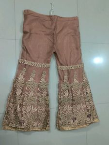 Embroidered Ethnic Palazzo Pants