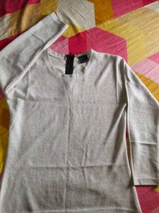 Shimmery Long Sleeve Top
