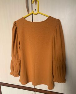 Max Mustard Yellow Top