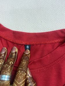 Red &#39;Love&#39; Tee