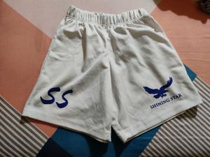 White Casual  sport wear Capri