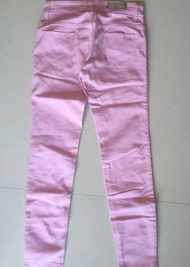 Pink Slim Fit Jeans