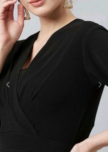 Elegant Black Dress- Small Size