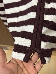 Striped Knit Sweater