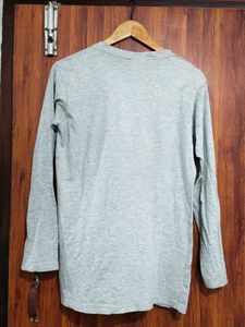 Amstead Brand Gray Colour T Shirt For Men