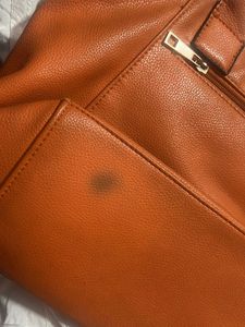 Caprese Orange Handbag