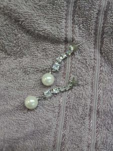 Elegant Pearl Drop Earrings