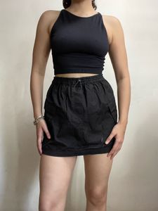 cargo mini skirt