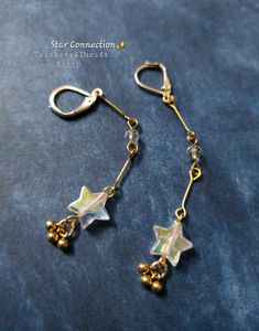 Star Drop Earrings