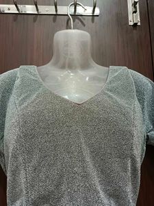 Beautiful Silver Blouse
