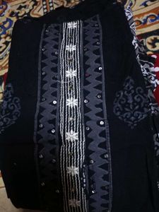 Black Kurti + Duppata