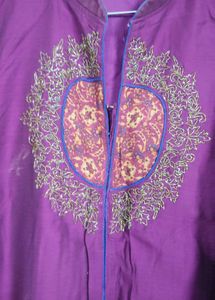 Elegant Purple Kurta