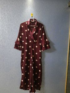 Code By Lifestyle , Polka Print Women Jumpsuit