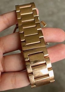Cartier Chronograph Gold Watch