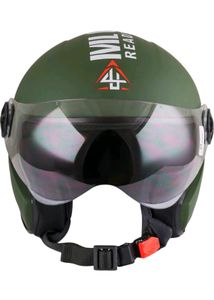 Olive Green Military Style Helmet