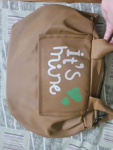 Brown Travel Handbag
