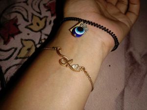 Charm Bracelet with Evil Eye