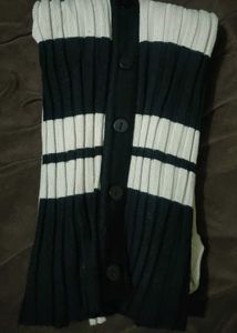 Striped Long Sleeve Top/Cardigan