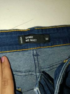 Dark Blue Denim Jeans