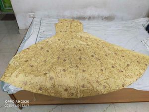 Elegant Cream Floral Kurta