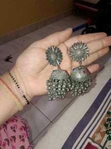 oxidised earings