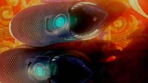 Kids Blue Casual Shoes