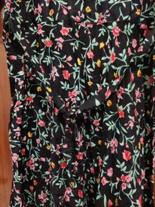 Black Floral Dress