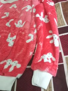 Cute Bunny Print Sweater