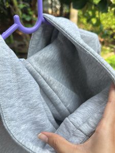 Gray Zip-Up Hoodie