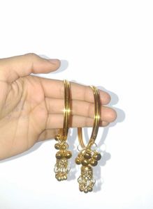 Golden Jhumka Bangles