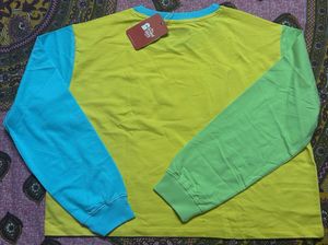 Casual Crop Sweatshirt