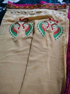 Pink Saree