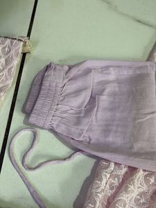 Elegant Lavender Kurta Set