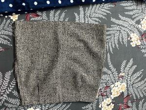 Houndstooth Mini Skirt