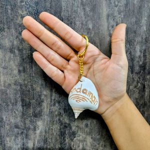 Andaman Seashell Keychain