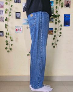 Classic Blue Straight Fit Denim | Waist 34&#34; |