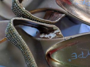 Golden/PinkWedges