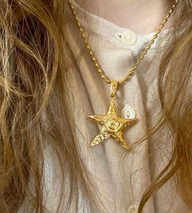 Starfish Pendant Necklace