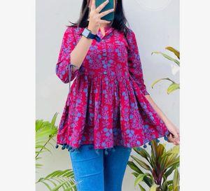 Peplum Style Top