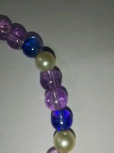 Beaded Bracelet with Evil Eye Charm