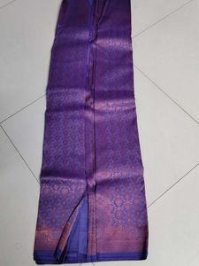 Purple Colour Silk Saree