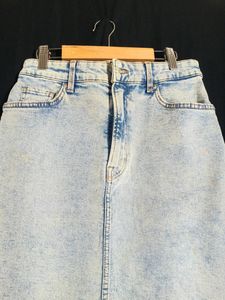 Divided By H&amp;M Light Blue  Short Skirt (Women&#39;s)