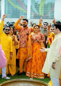 Couple Haldi Outfit